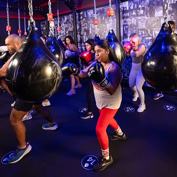 Rumble Boxing Group Fitness and Strength Class